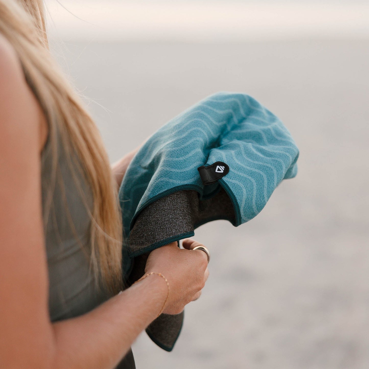 Fitness Towel: Regenerative Teal
