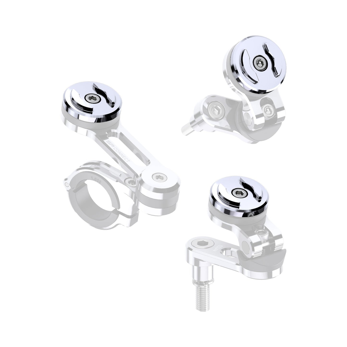SP Connect SPC+ Mount Head (Moto, Barclamp, Clutch)