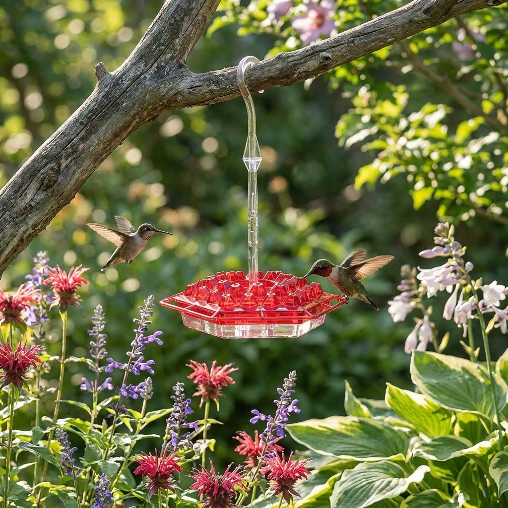 Ant Proof Hummingbird Feeder lifestyle