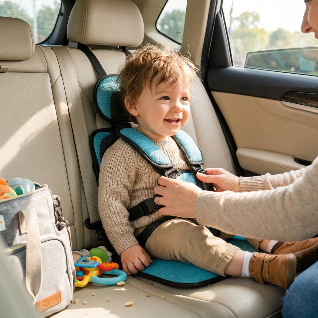 Compact Child Travel Seat lifestyle