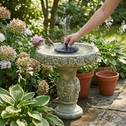 Solar Water Fountain lifestyle