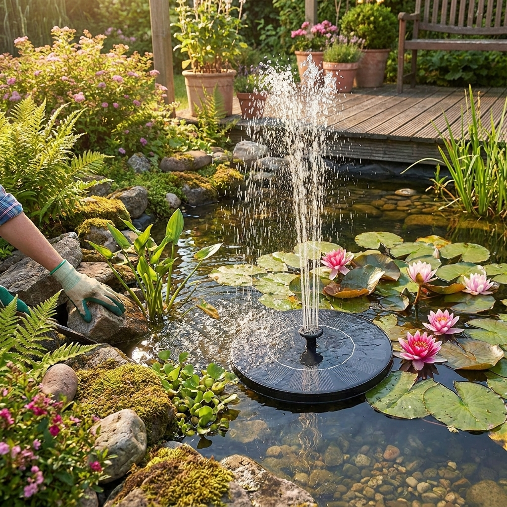 Solar Fountain Pump lifestyle