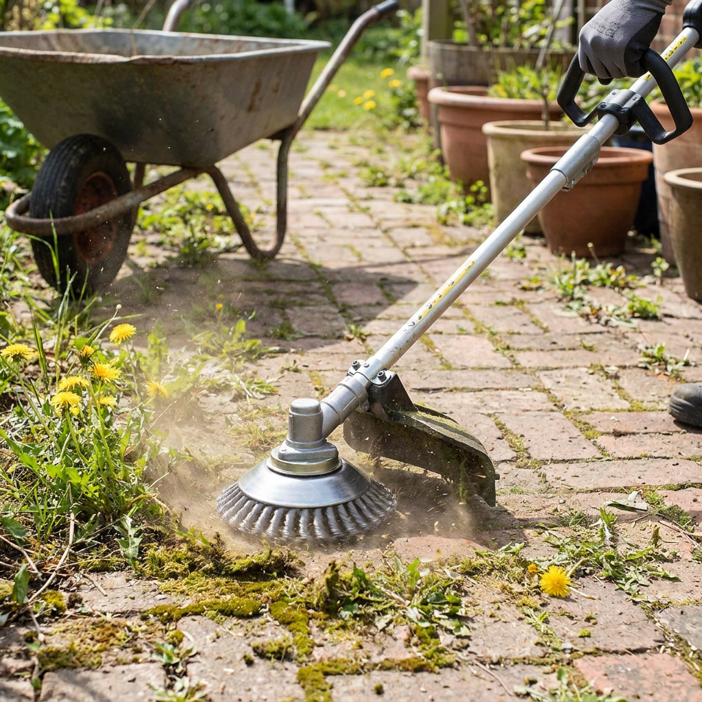 Carbon Steel Brush Trimmer lifestyle