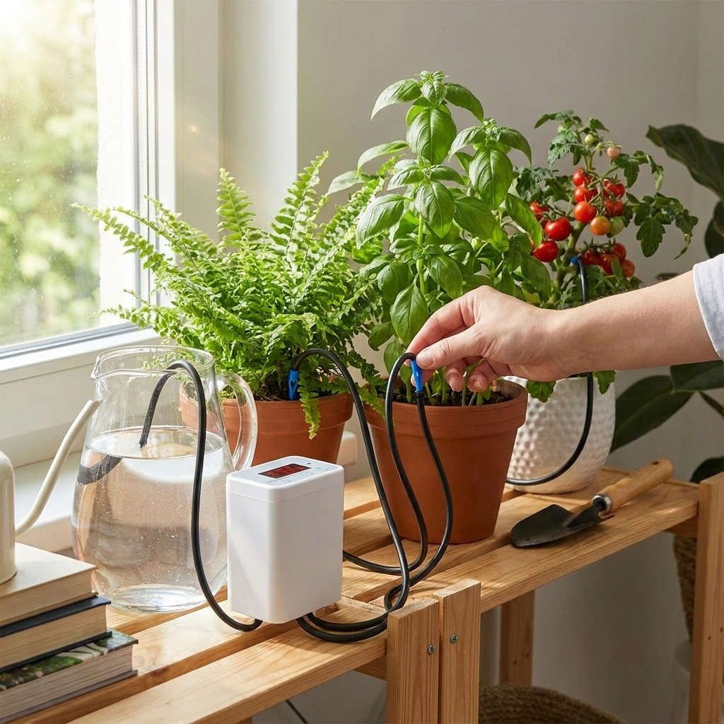 Automatic Watering Pump Controller lifestyle