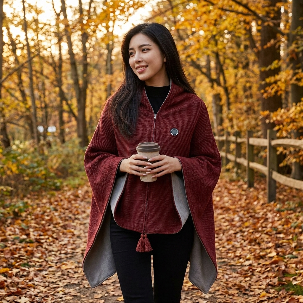 Portable Heated Shawl lifestyle