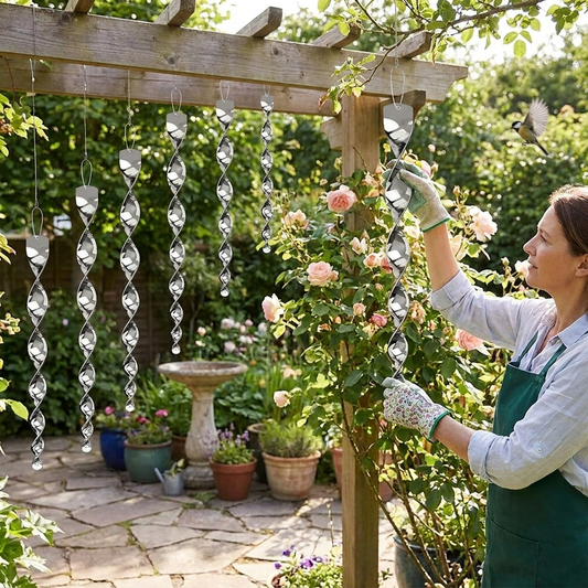 Bird Deterrent Spiral Rod lifestyle
