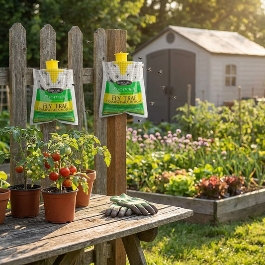 Eco Disposable Fly Trap lifestyle