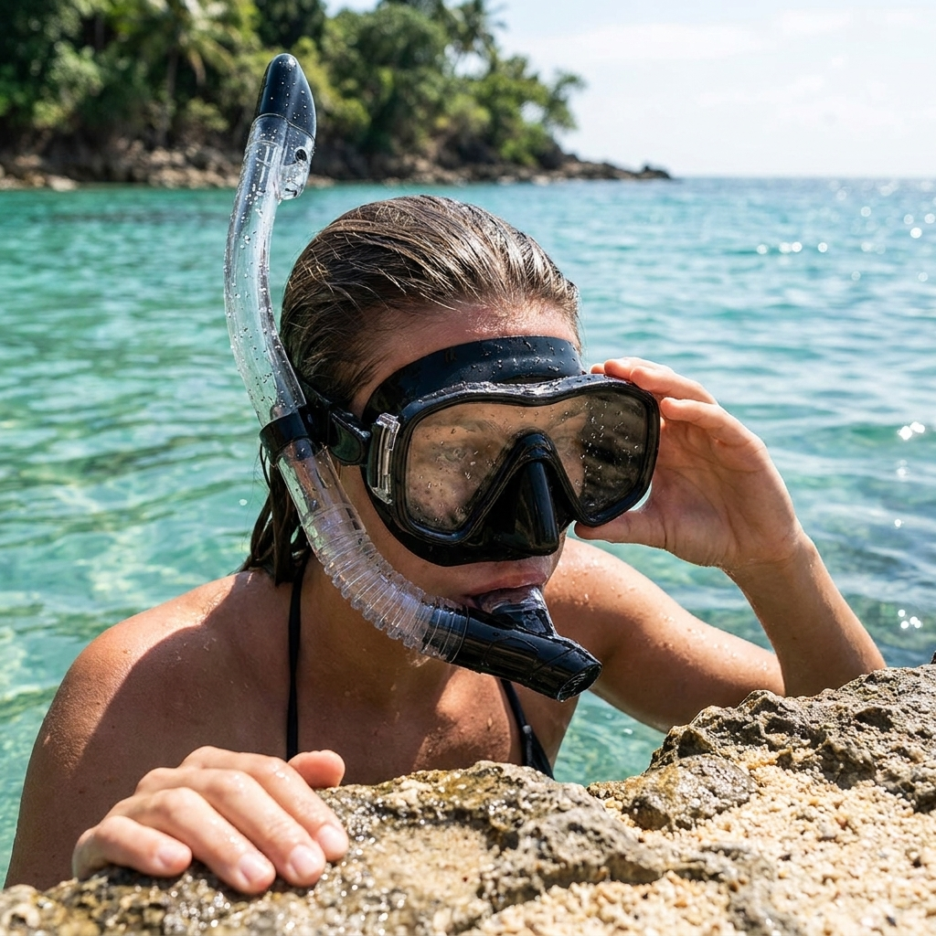 Snorkeling Mask lifestyle