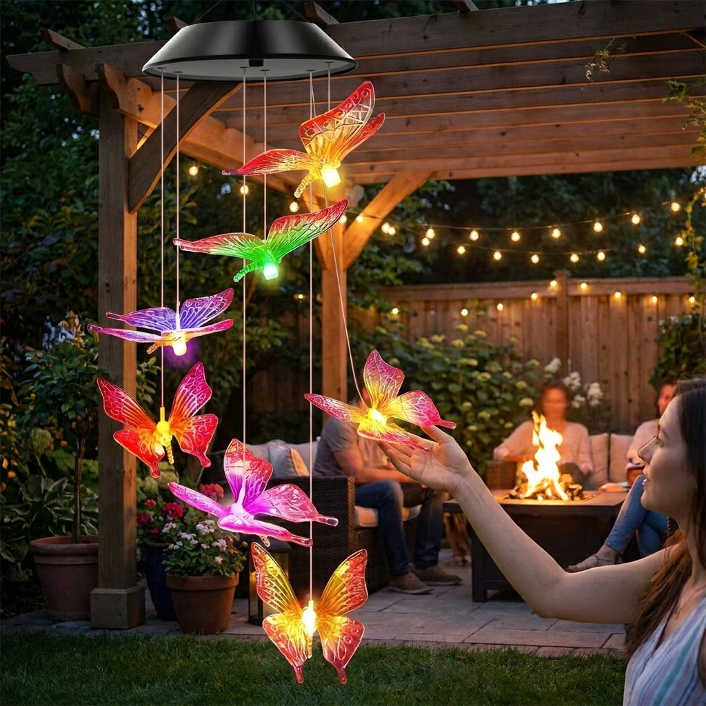 Solar Wind Chimes lifestyle