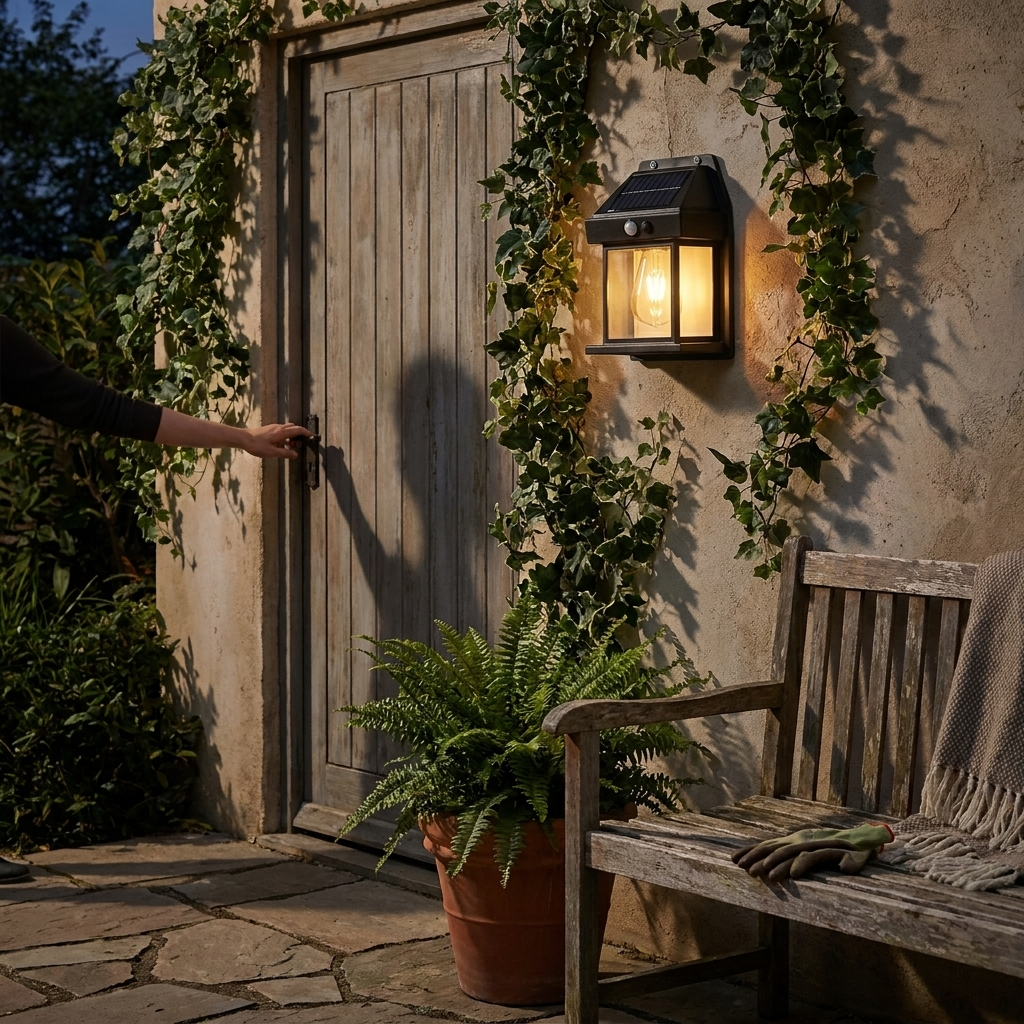 Solar LED Motion Sensor Lights lifestyle