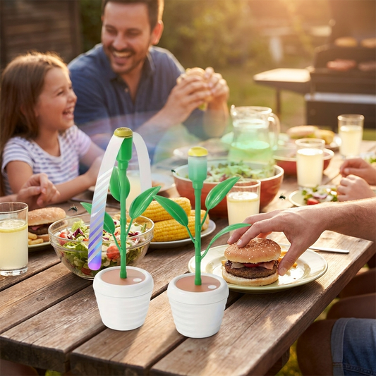 Tabletop Fly Repellent Fan lifestyle