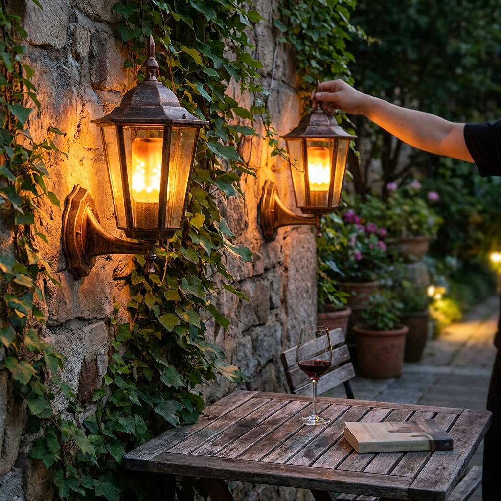 LED Flame Effect Light Bulb lifestyle