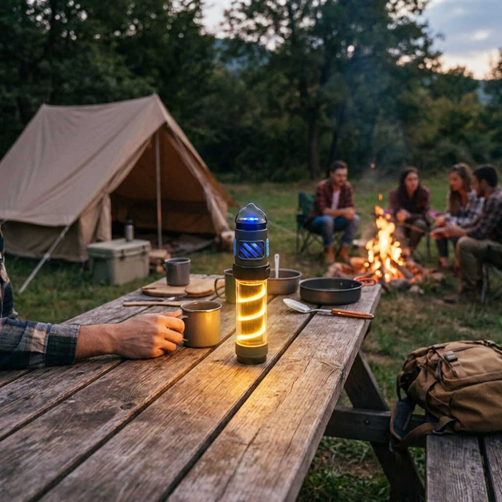 Mosquito Repellent Lamp lifestyle