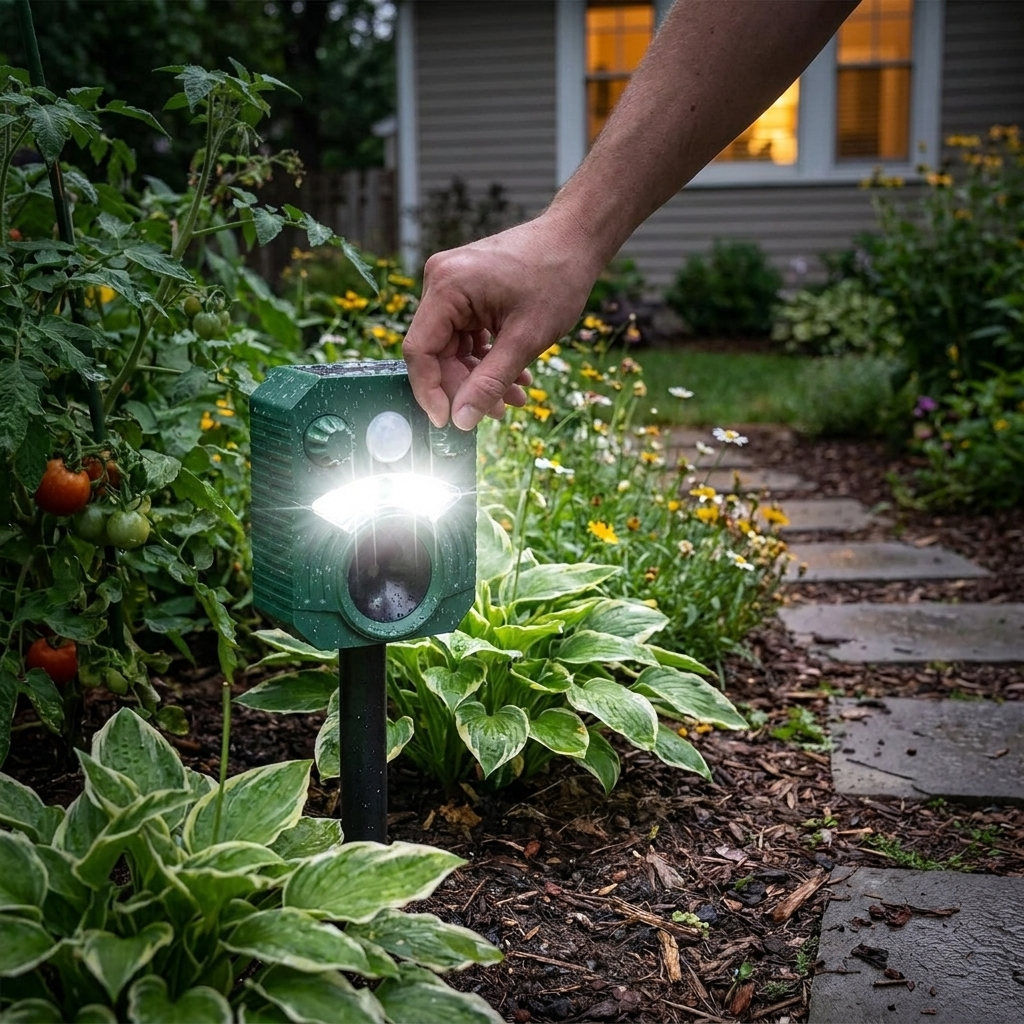 Ultrasonic Cat Dog Deterrent lifestyle