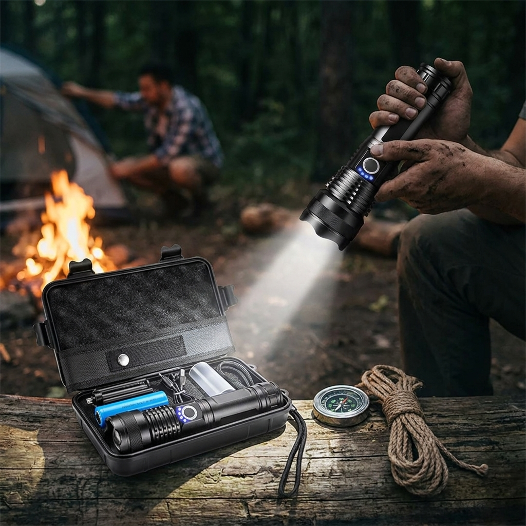Rechargeable Flashlight lifestyle