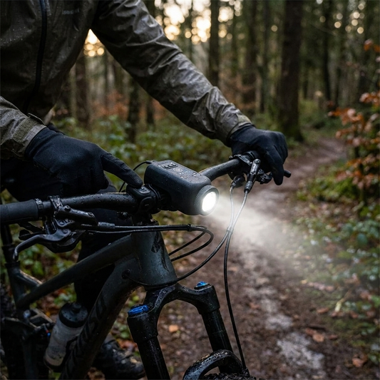 Electric Bike Horn Light lifestyle