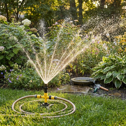 360 degree Garden Sprinklers lifestyle