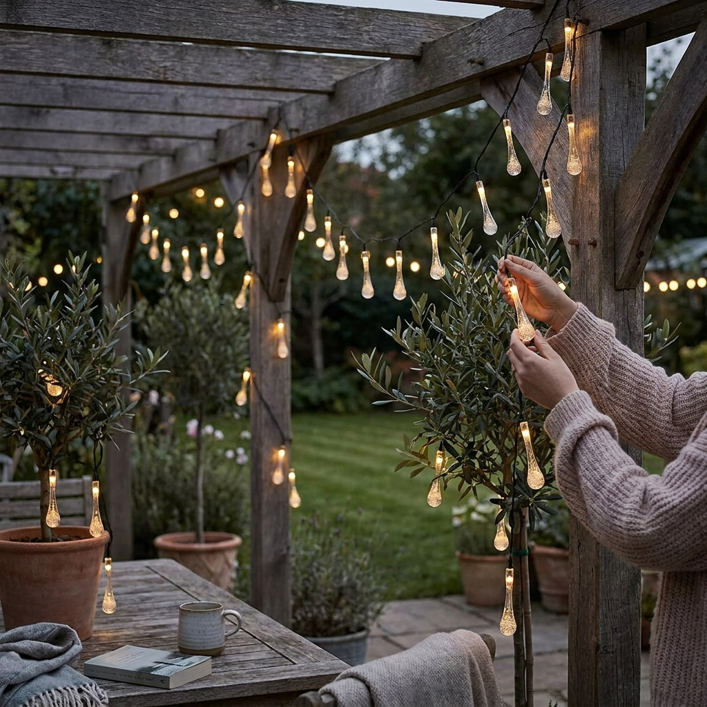 Solar Powered String Lights lifestyle