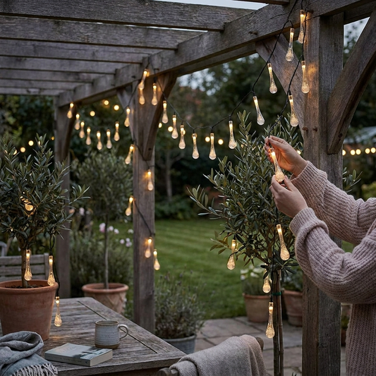Solar Powered String Lights lifestyle