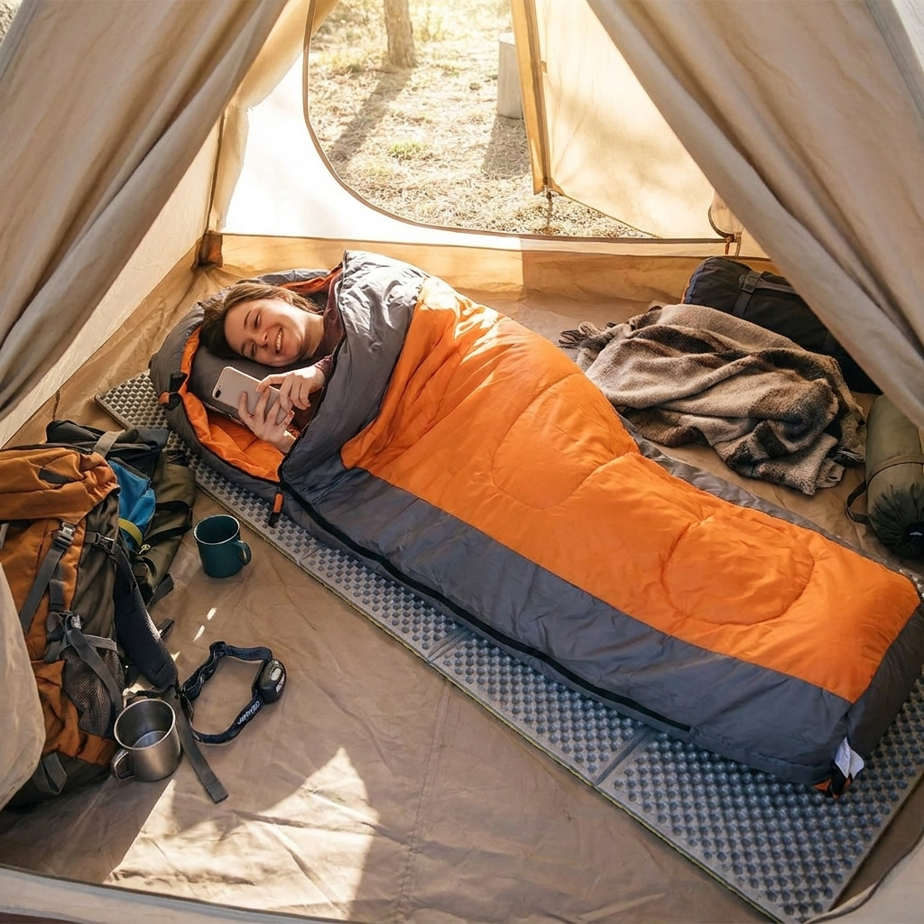 Sleeping Bag For Adults lifestyle