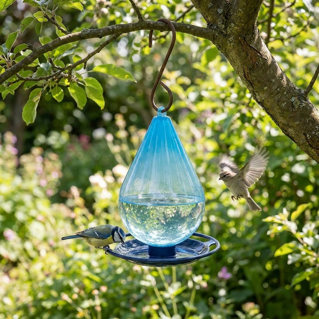 Raindrop Bird Water Feeder lifestyle