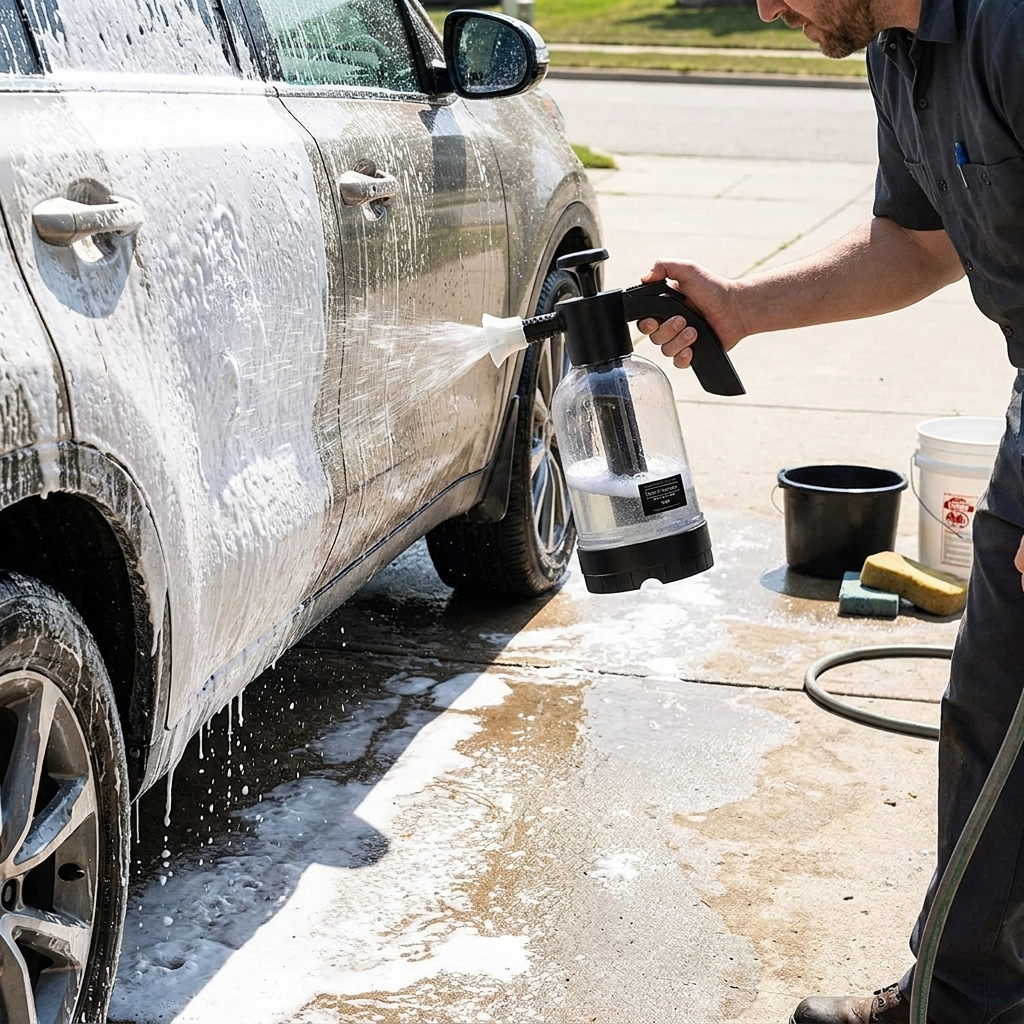 High Pressure Car Foam Washer lifestyle