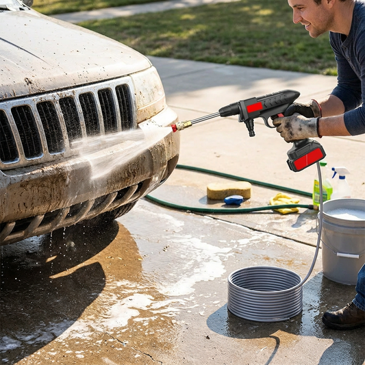 High Pressure Car Foam Washer Water Gun lifestyle