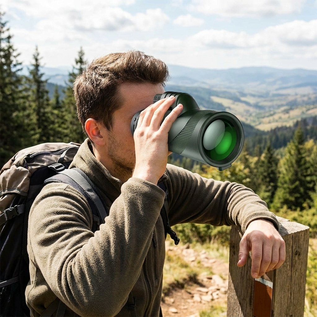 Handheld Compact Monocular lifestyle