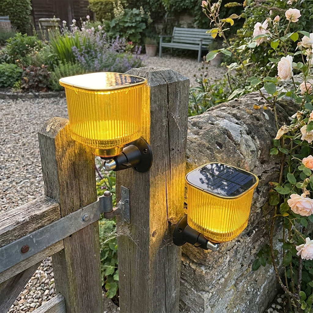 Solar Bird Repeller with Sound and Light lifestyle