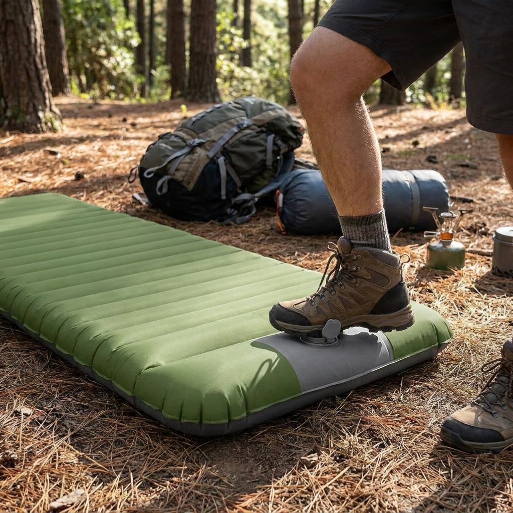 Camping Inflatable & Portable Mattress lifestyle