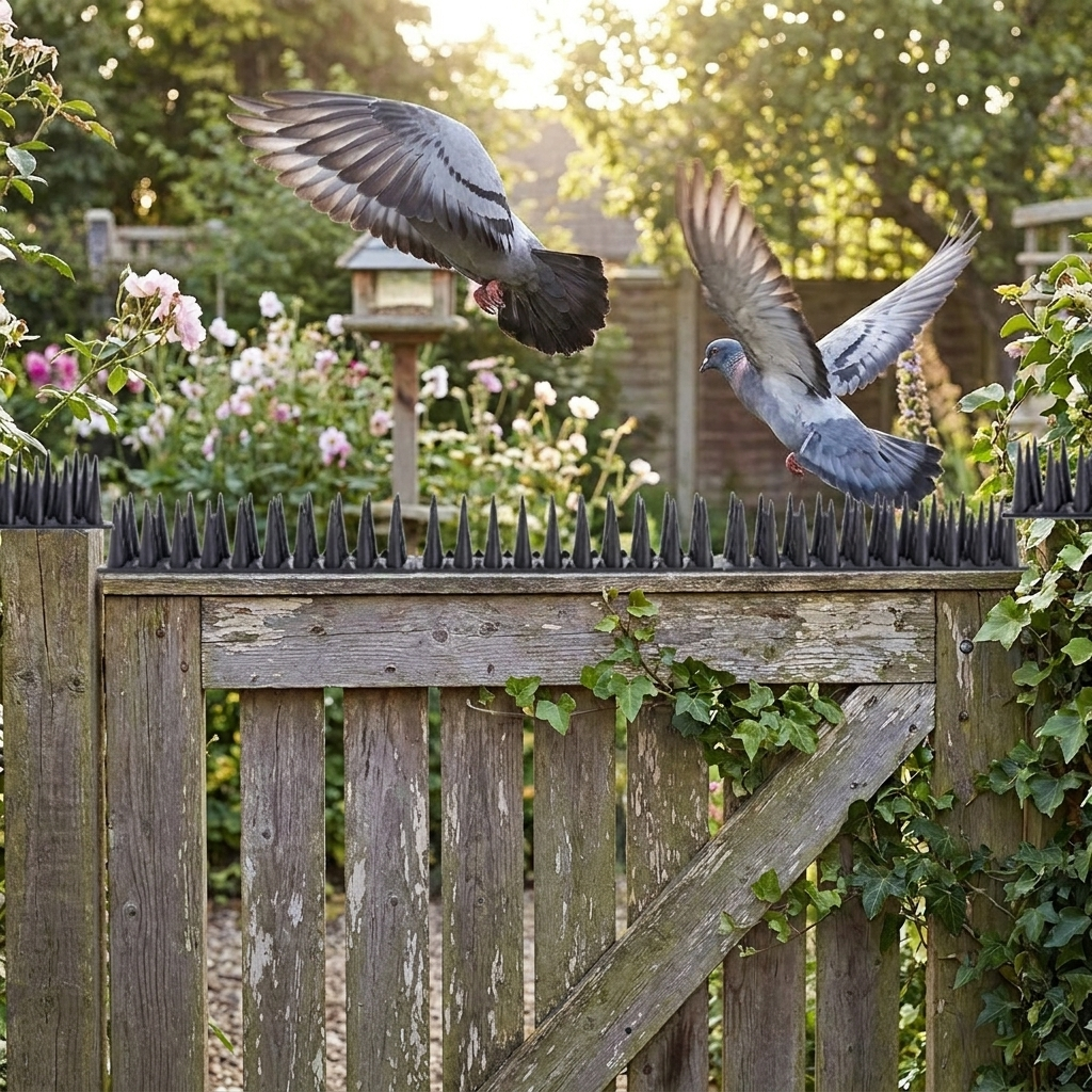 Plastic Bird Repeller Control Spikes lifestyle