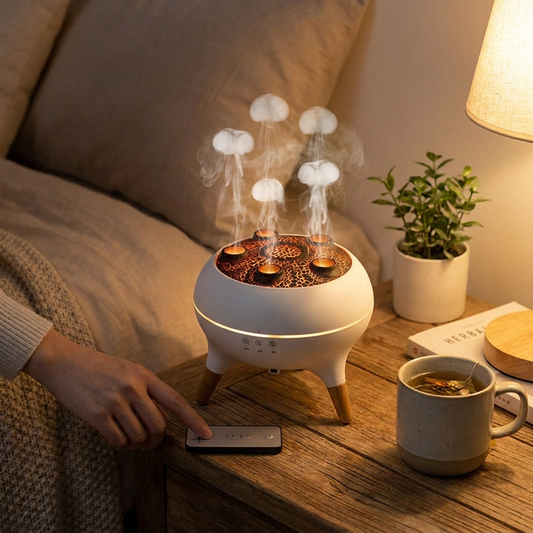 Dynamic Jellyfish Flame Aroma Diffuser lifestyle