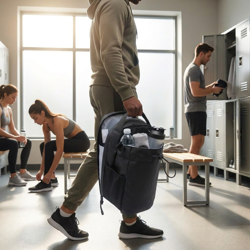 Magnetic Multi-Way Fitness Water Bottle Bag lifestyle