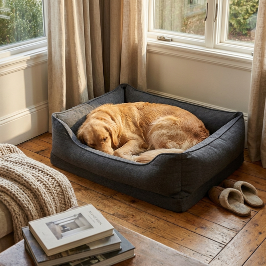 Orthopedic Anti Slip Car Dog Bed lifestyle