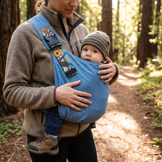 Adjustable Baby Sling Carrier lifestyle