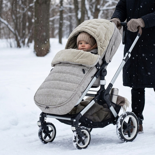 Universal Baby Stroller Footmuff lifestyle
