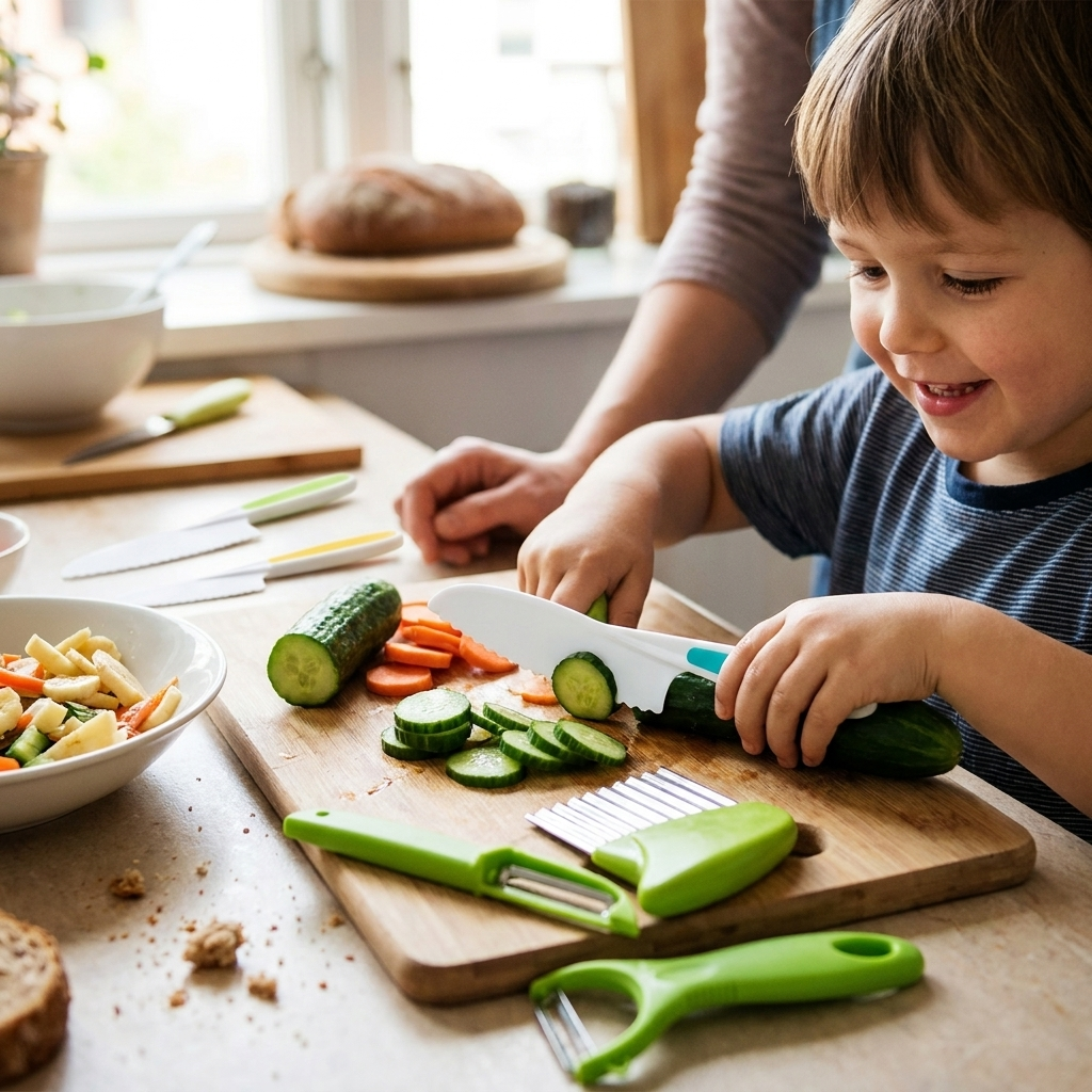 Kids Cooking Set lifestyle