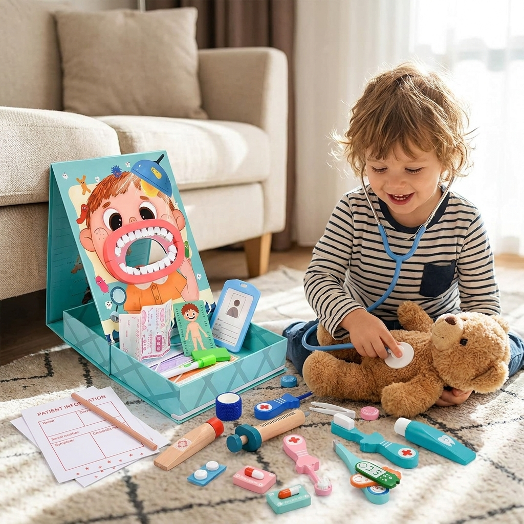 Childrens Dentist Role-Play Kit lifestyle