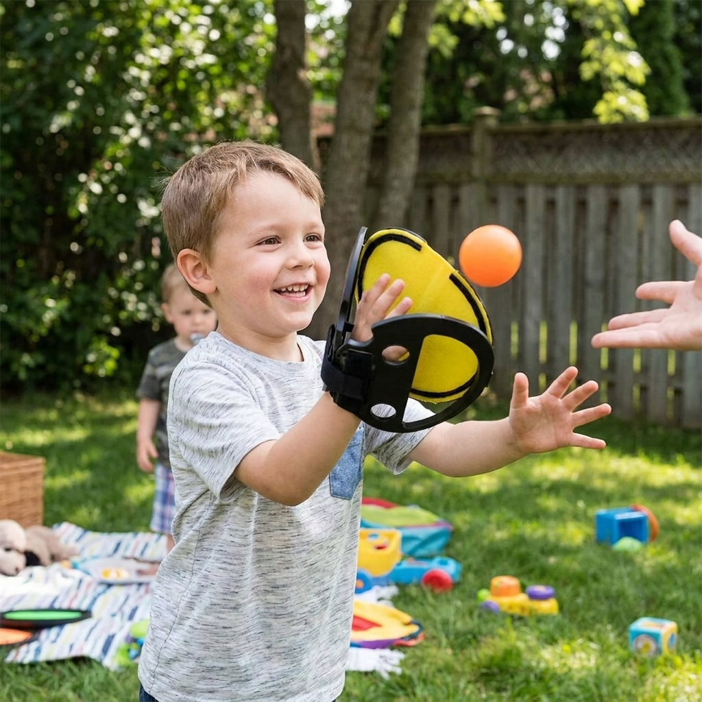 Outdoor Catch Ball Game Set lifestyle