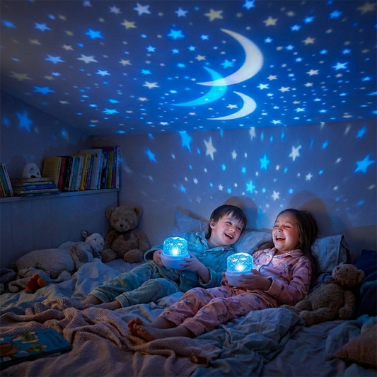Childrens Night Light and Ocean Projection Lamp lifestyle