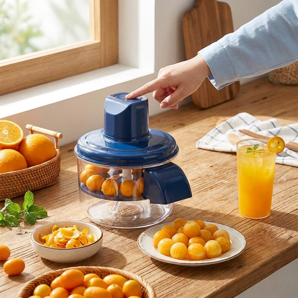 Electric Fruit Vegetable Peeler lifestyle