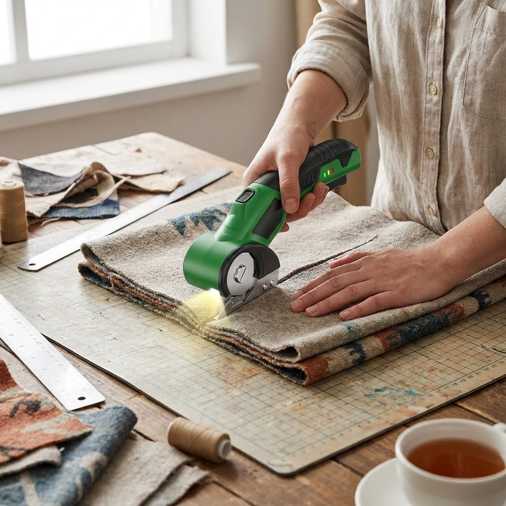 Cordless Electric Scissors lifestyle