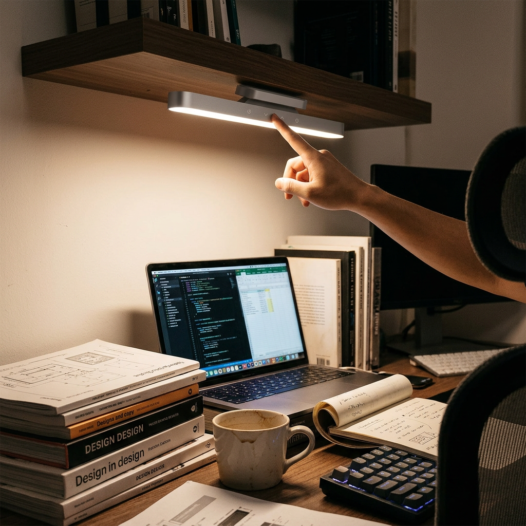 Magnetic Rechargeable Desk Lamp lifestyle