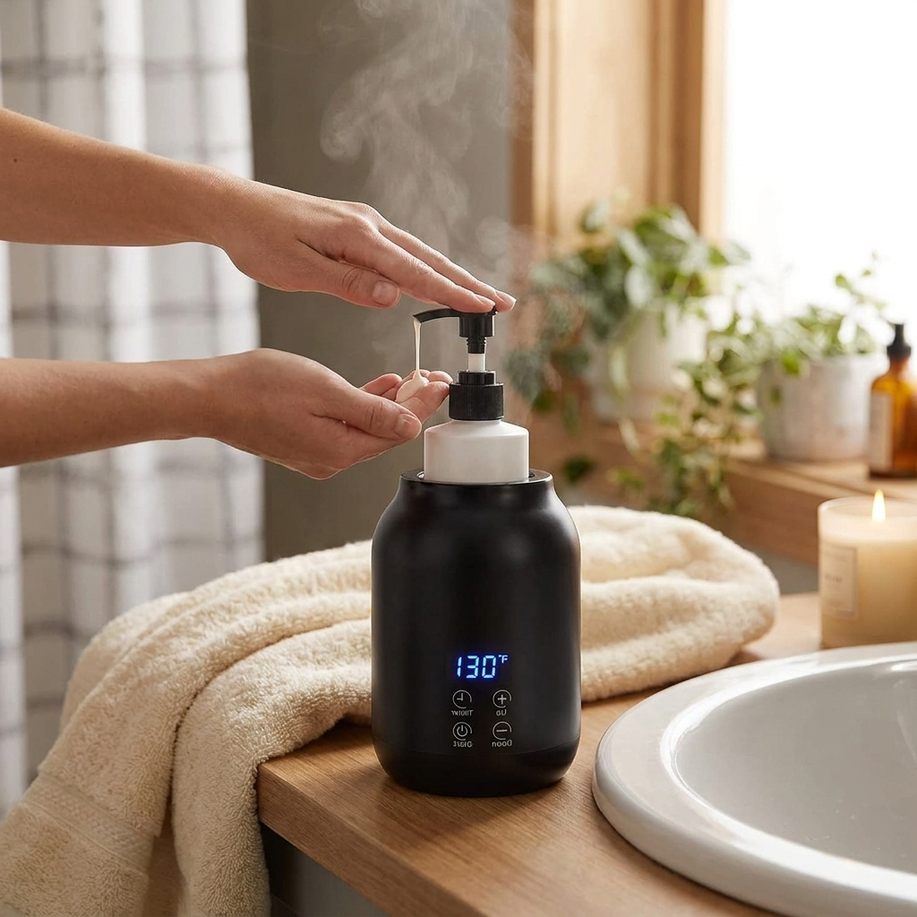 Massage Oil Warmer lifestyle
