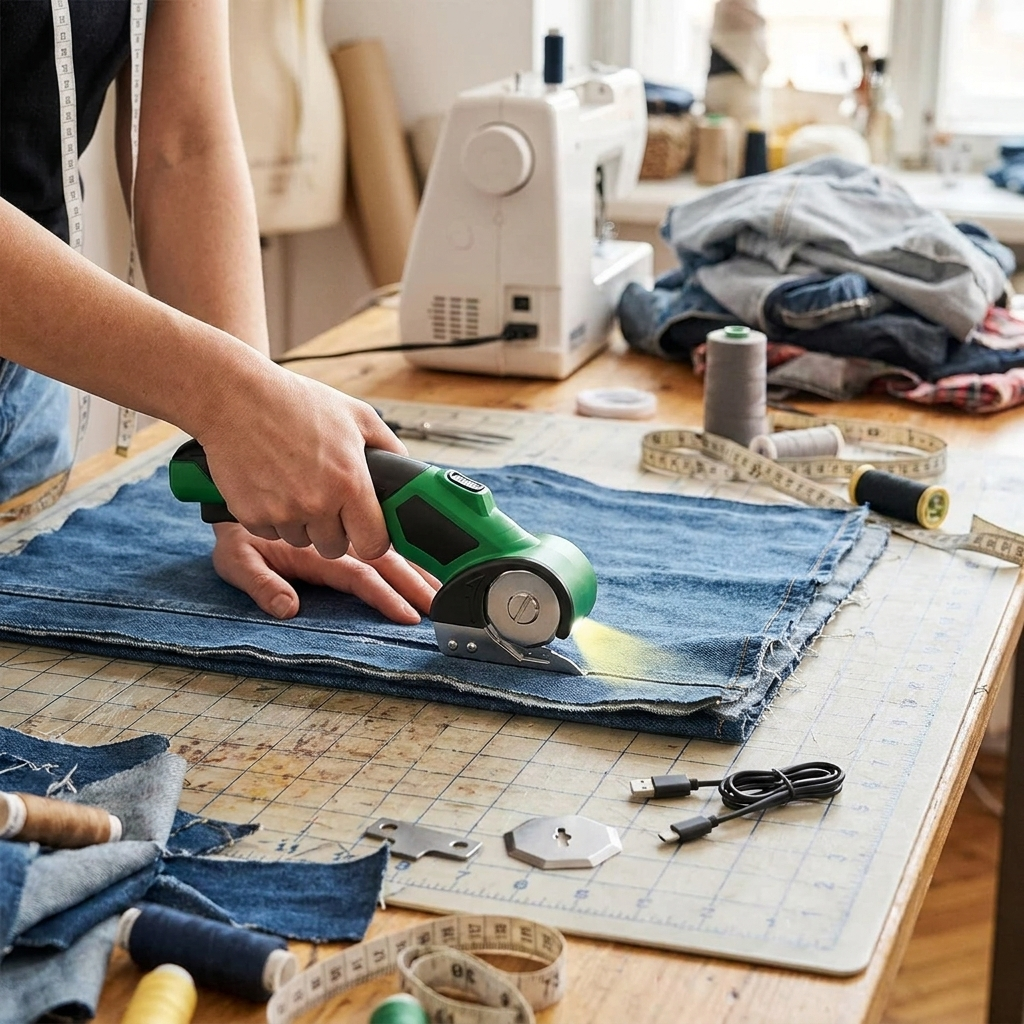 Cordless Electric Scissors lifestyle