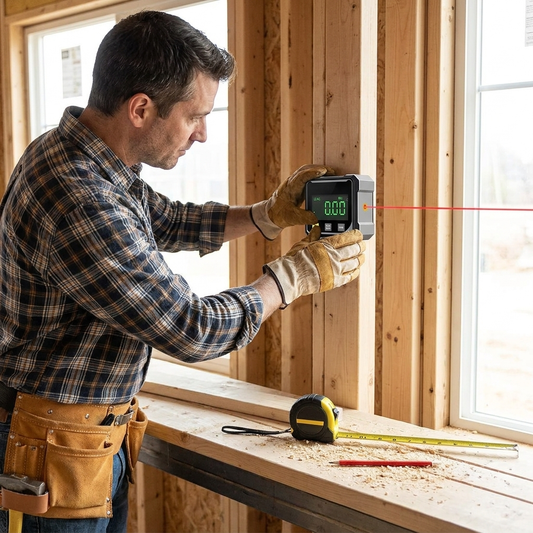Digital Angle Gauge with Laser lifestyle