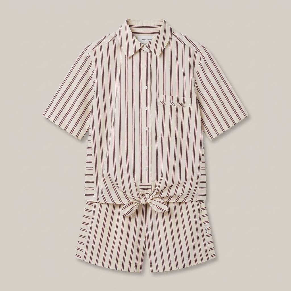Short Sleeve Shirt - Cream