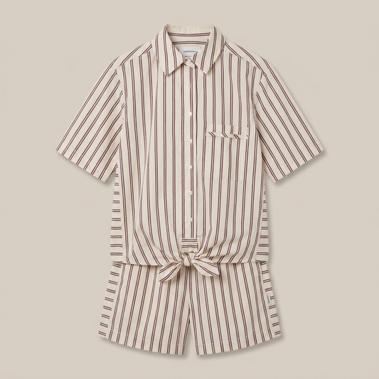 Short Sleeve Shirt - Cream