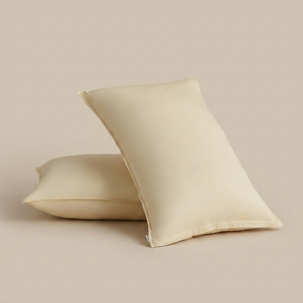 Pillowcase Pair - Custard