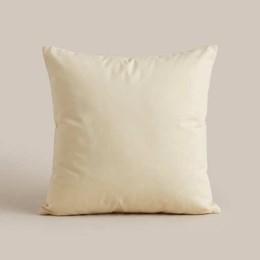 European Pillowcase - Custard